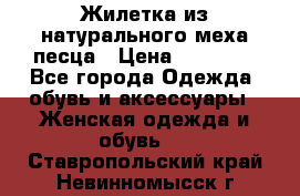 Жилетка из натурального меха песца › Цена ­ 18 000 - Все города Одежда, обувь и аксессуары » Женская одежда и обувь   . Ставропольский край,Невинномысск г.